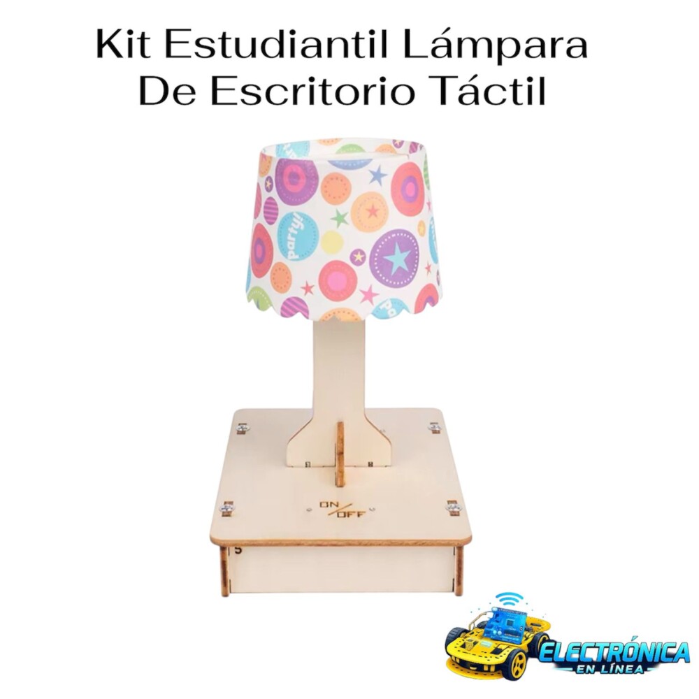 Kit Estudiantil Làmpara De Escritorio Tàctil