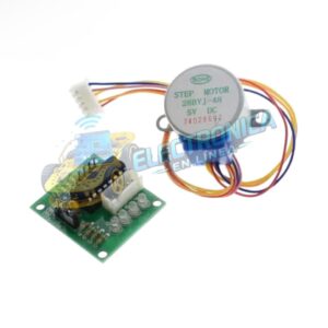 Motor Paso a Paso Unipolar + DVR ULN2003 5V DC