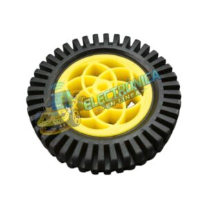 Llanta Para Motorreductor Amarillo